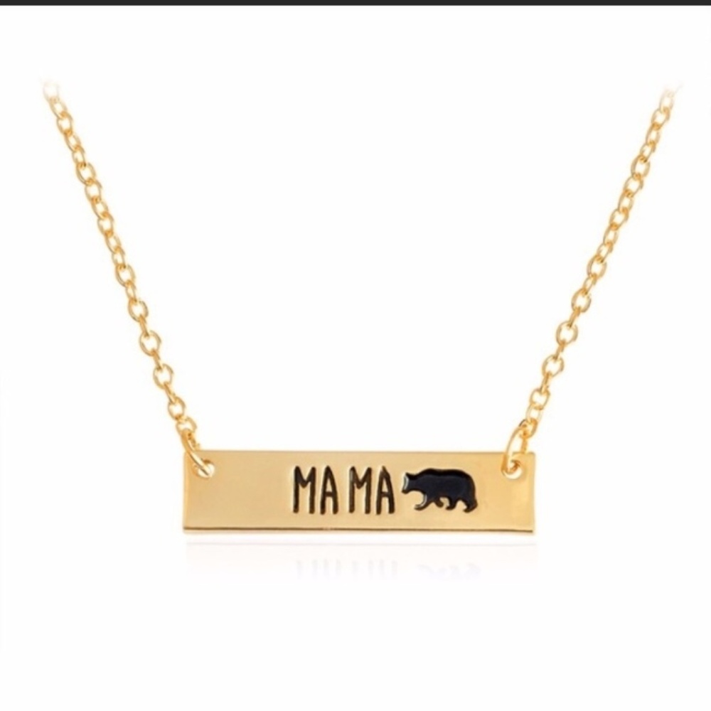 Mama Bear Dainty Necklace